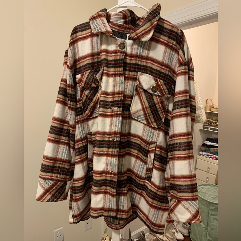 Plaid Flannel Shacket